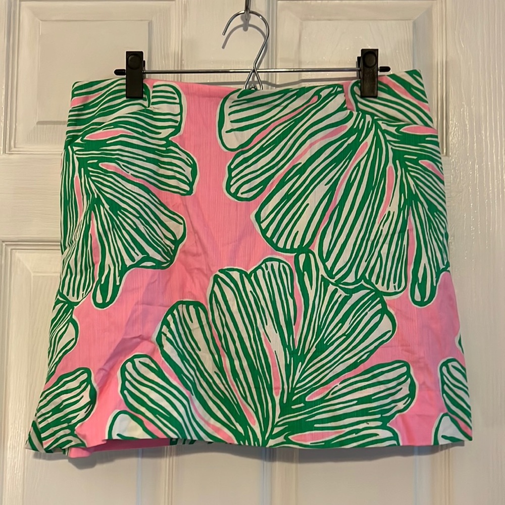 Size 10 Lilly Pulitzer palm skirt